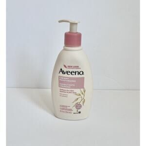 Aveeno Creamy Moisturizing Oil Oat Almond Scented Lotion 12 fl oz Original New